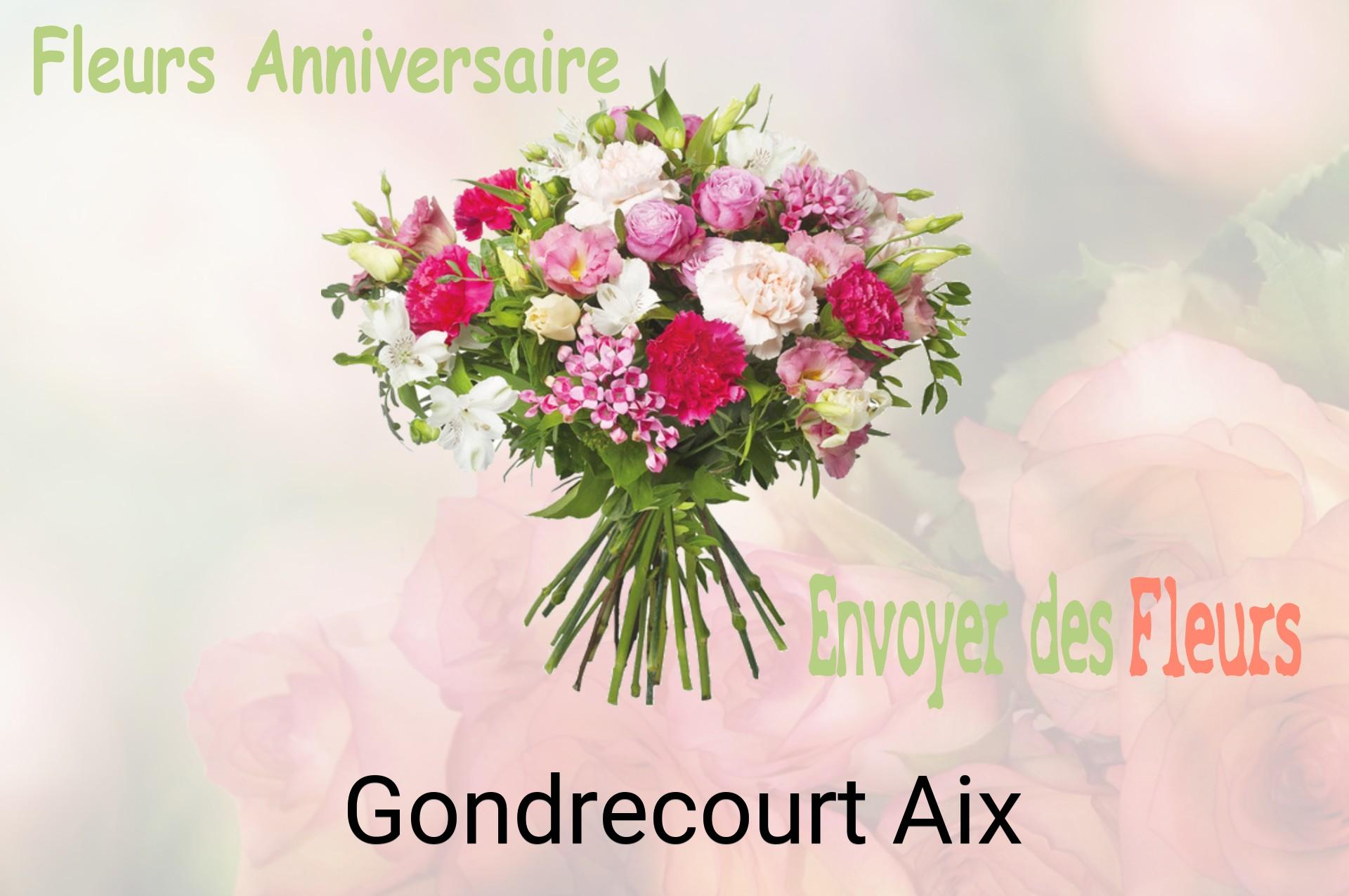 Bouquet de fleurs d’anniversaire livré à Gondrecourt-Aix