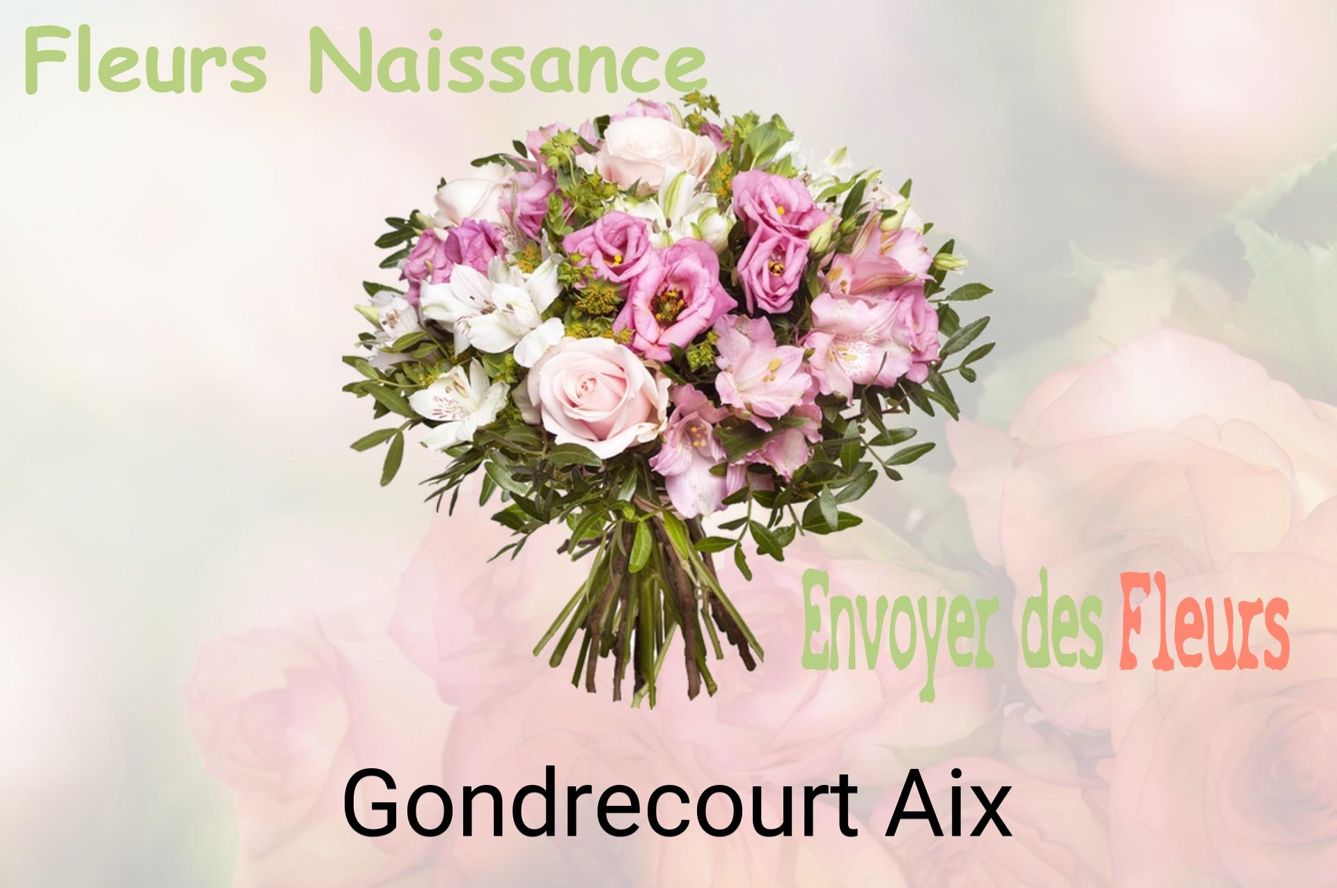Bouquet de fleurs de naissance livré à Gondrecourt-Aix